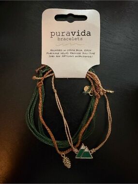 Pura Vida Happy Trails Bracelet Set